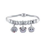 Stainless Steel Emoji Charms Bracelets B025S VNISTAR Bracelets
