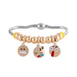 Stainless Steel Emoji Charms Bracelets B026G VNISTAR Bracelets