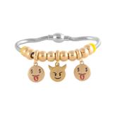 Stainless Steel Emoji Charms Bracelets B028G VNISTAR Bracelets