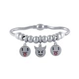 Stainless Steel Emoji Charms Bracelets B028S VNISTAR Bracelets