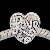 Vnistar metal european love heart charms PBD1031 PBD1031 VNISTAR Alloy European Beads