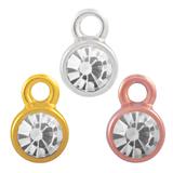 Stainless Steel Birthstone Charms PJ160-11 VNISTAR Stainless Steel Charms
