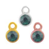 Stainless Steel Birthstone Charms PJ160-3 VNISTAR Stainless Steel Charms