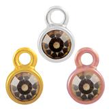 Stainless Steel Birthstone Charms PJ160-7 VNISTAR Stainless Steel Charms