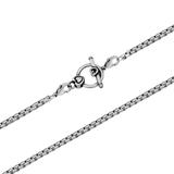 3.5mm Steel Chain Necklace PSN029B VNISTAR Stainless Steel Necklaces