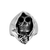 Stainless Steel Skull Ring R049 VNISTAR Rings