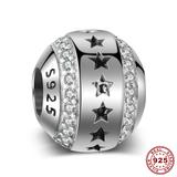 Star Formation 925 Sterling Silver Charms S007 VNISTAR 925 Silver Charms